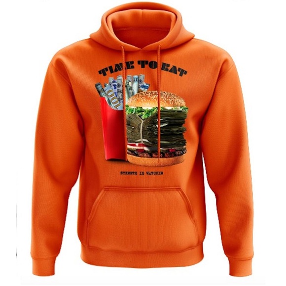 Time to Eat Hoodie - Picture 1 of 4